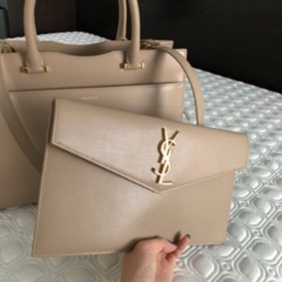 yves saint laurent - ysl convertible tote , 2 in 1 bag - Picture 16 of 16